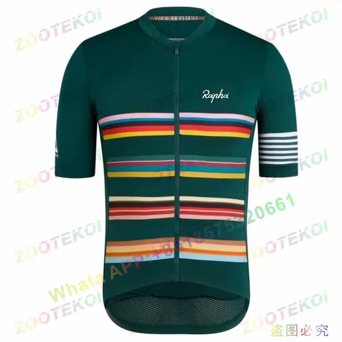 ROIPBathroom-Maillot de cyclisme à manches courtes pour homme, 6 couleurs, respirant, équipe Pro Aero, vélo de route, VTT, 2023