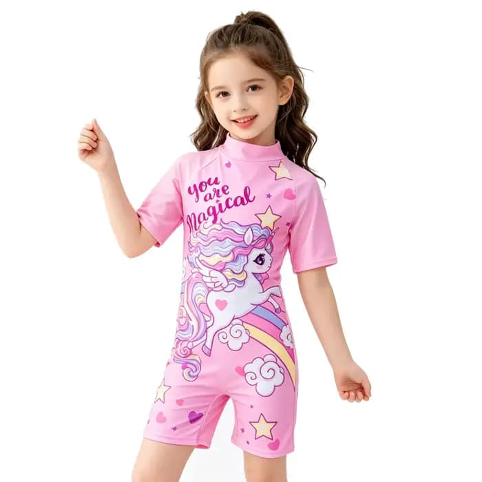 Maillot de bain une pièce pour filles de 3 à 10 ans