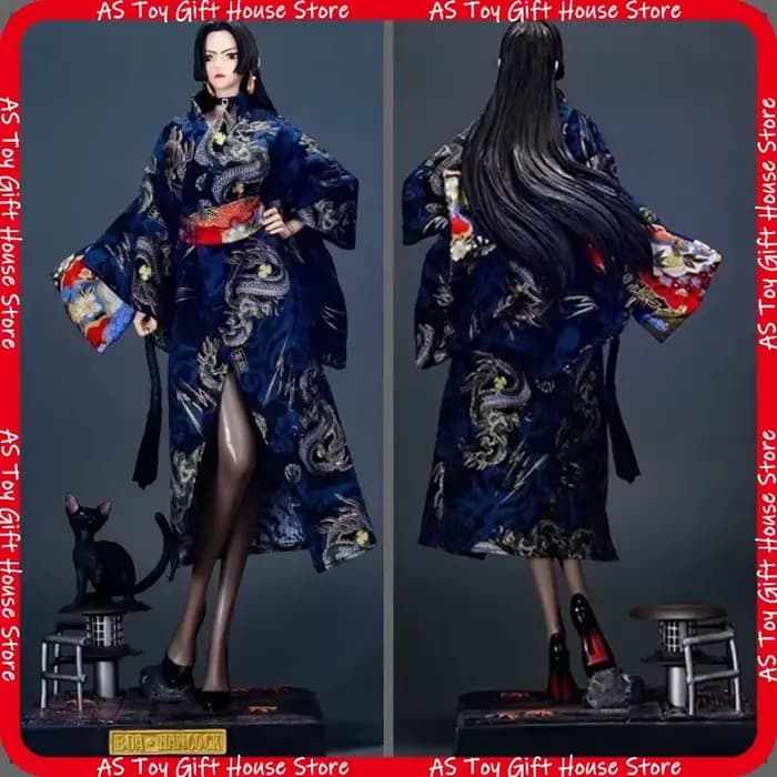 Figurine d'anime One Piece Boa Hancock de Yile Dongman, grande taille, haute qualité, modèle kimono, jouet de collection décoratif pour bureau