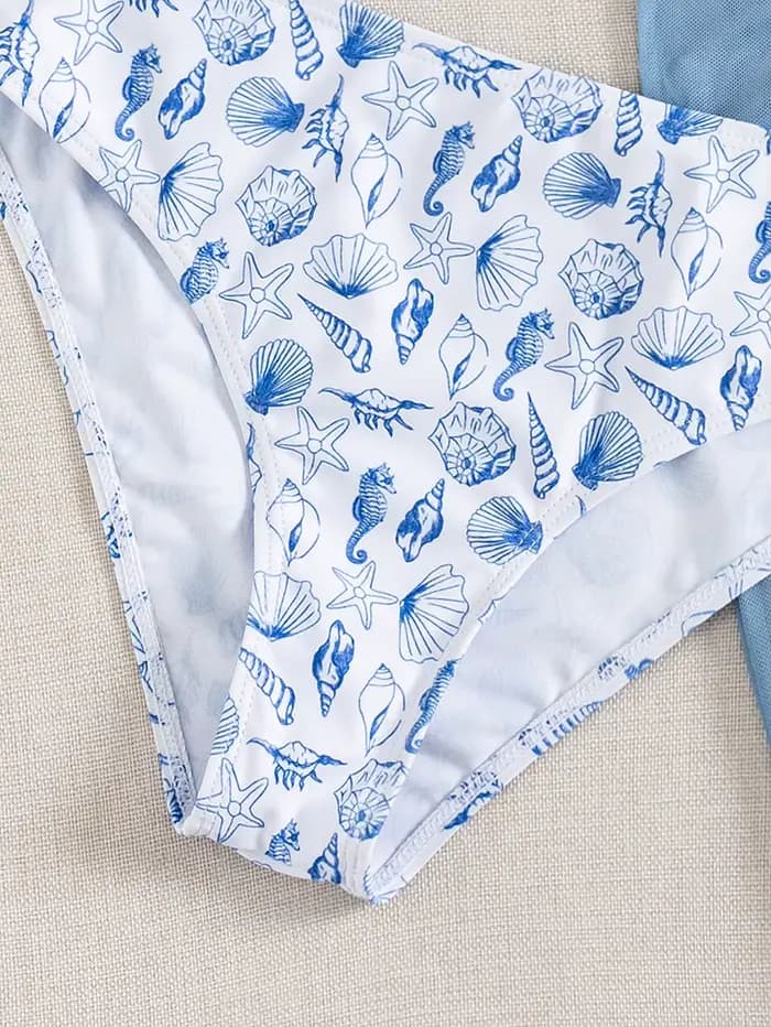 Ensemble de bikini 3 pièces pour adolescentes et jeunes filles, maillots de bain avec jupe de plage pour la natation, vêtements de plage et de sport