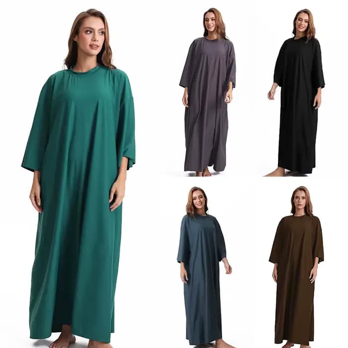Burkini maillots de bain pour femmes couverture complète à manches longues maillot