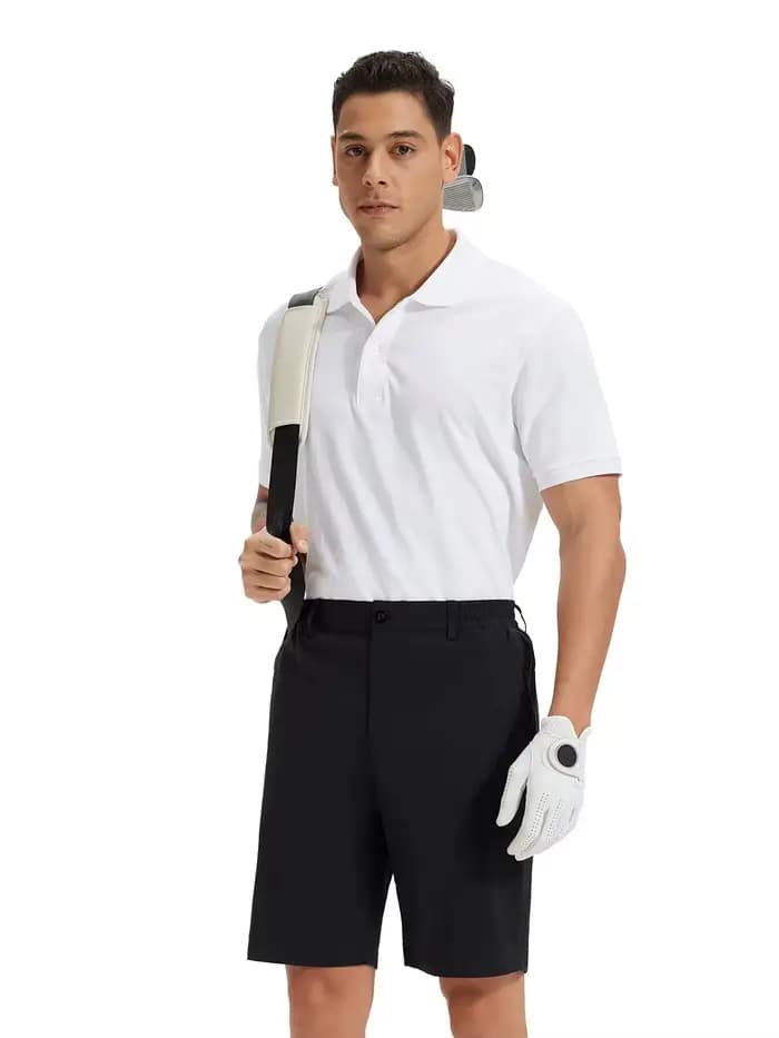 Shorts de golf pour hommes, shorts légers, shorts à séchage rapide, shorts extensibles, shorts décontractés pour le travail et la randonnée