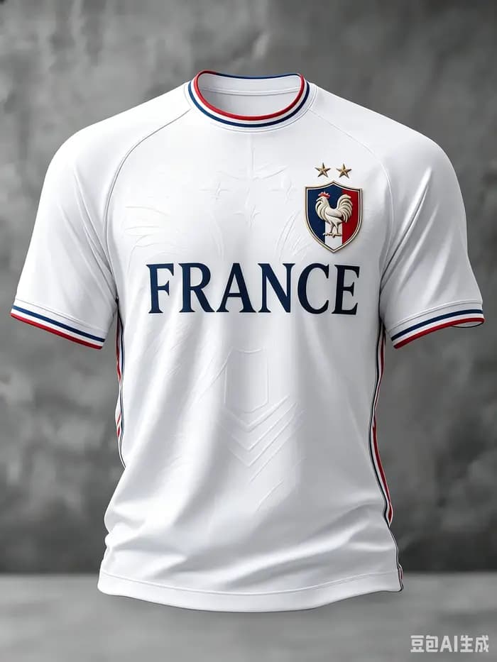 Nouveau Maillot de Foot France Édition Limitée 2026 Unisexe Coq Gaulique Séchage Rapide en Mesh Haut d'Entraînement Sportif à Manches Courtes