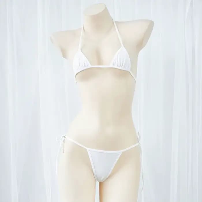 Maillot de bain sexy à col halter