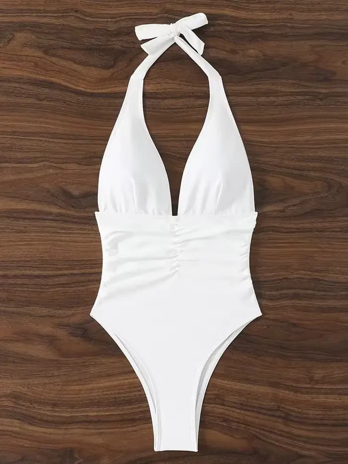 Maillot de bain halter pour femme