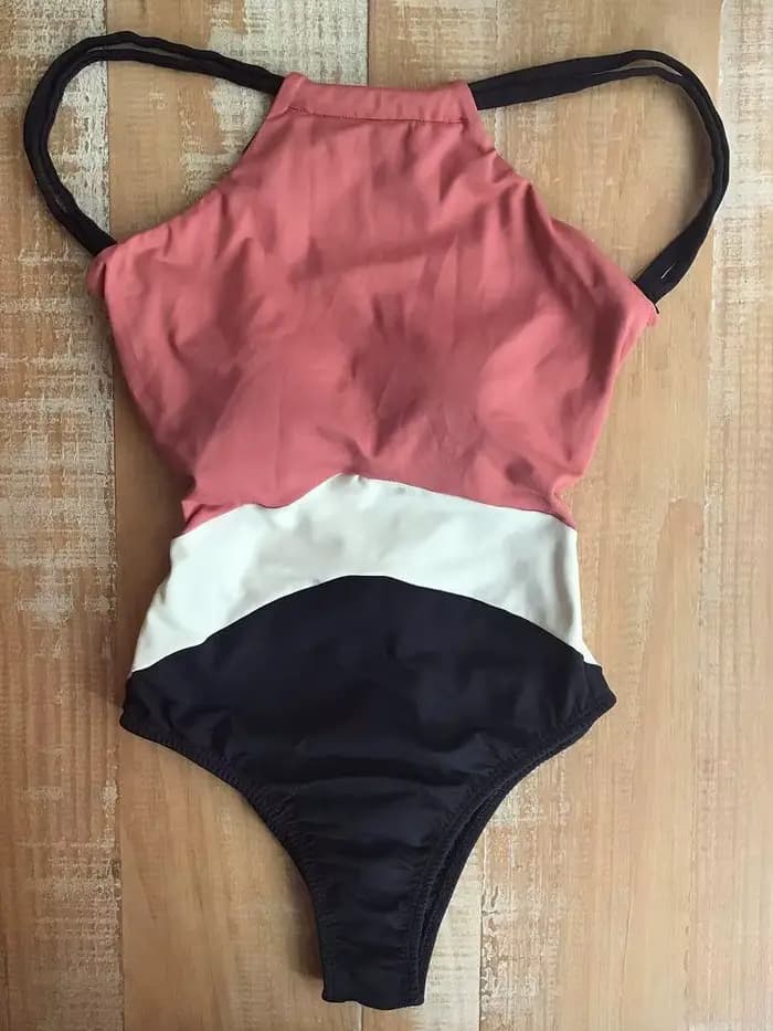 Maillot de bain une pièce en Patchwork