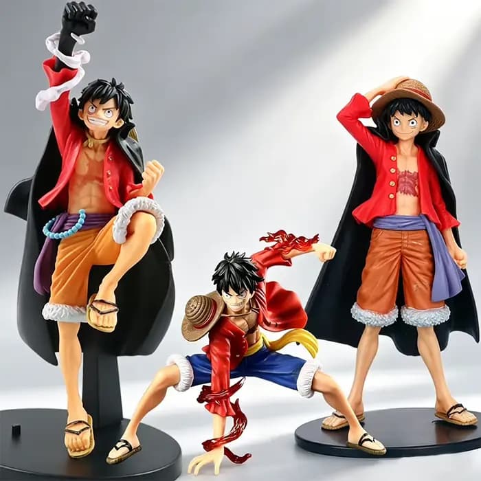 Figurines d'Anime One Piece - Ensemble Gear 5 Luffy Jewelry Bonney - Figurine d'Action en PVC - Modèle de Collection - Décoration de Bureau - Cadeau d'Anniversaire
