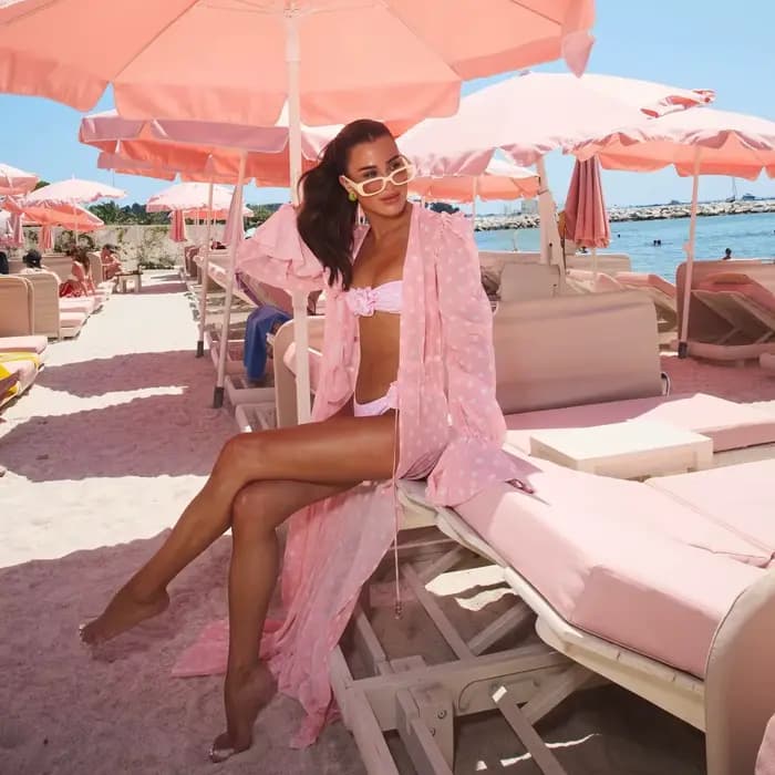 Ensemble de bikini imprimé sexy pour femme