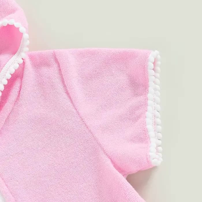 Robe de plage à capuche pour petites filles, Cover-Up pour enfants, maillot de bain, absorbant, en éponge, nouvelle collection