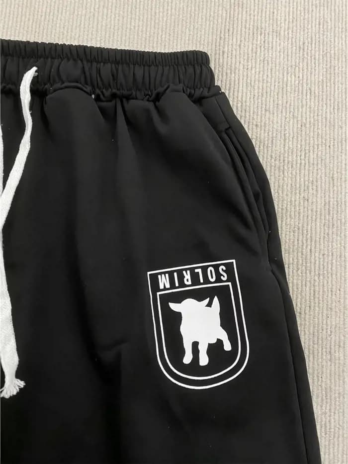 Shorts unisexes Y2K pour l'été, avec un design streetwear tendance et des imprimés uniques