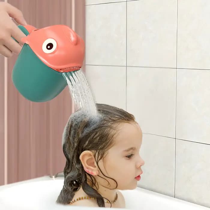 Gobelet de rinçage pour bébé durable en forme de poisson-clown