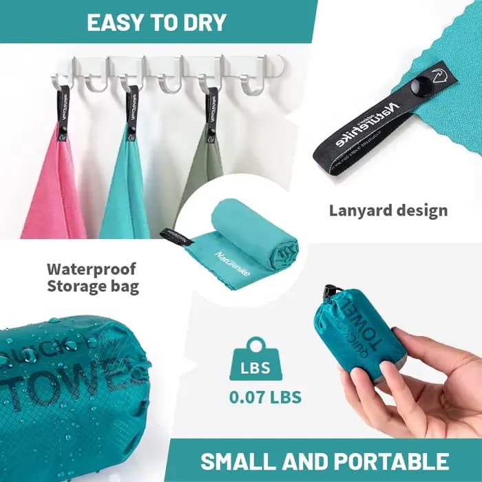 Naturehike – serviette de plage à séchage rapide