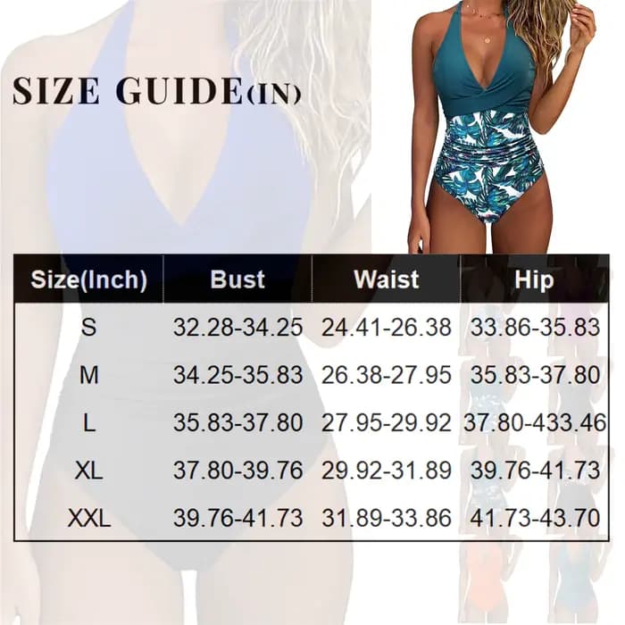 Maillot de bain une pièce sexy à rayures croisées sur le devant