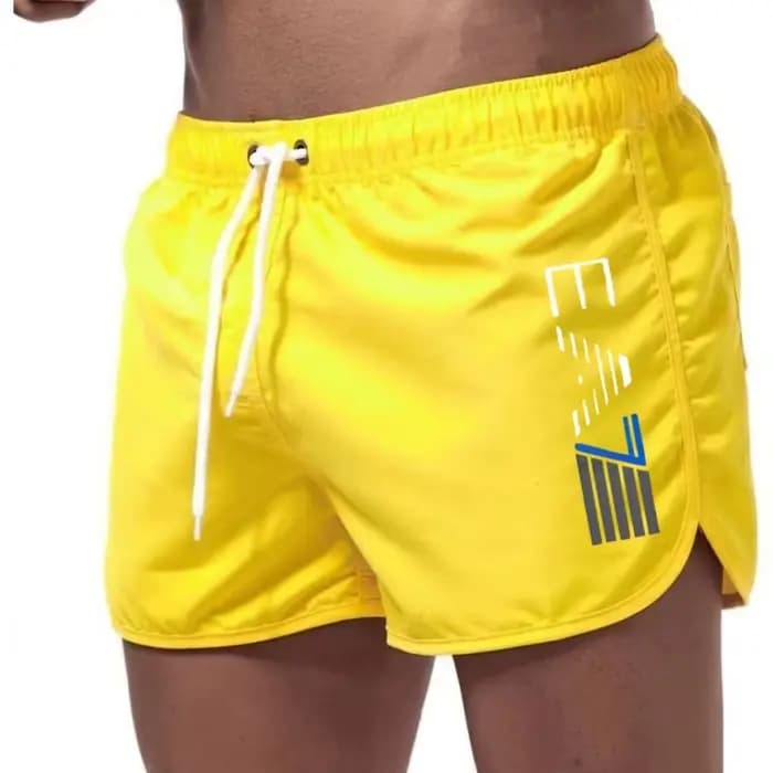 Maillot de bain court respirant et confortable pour hommes