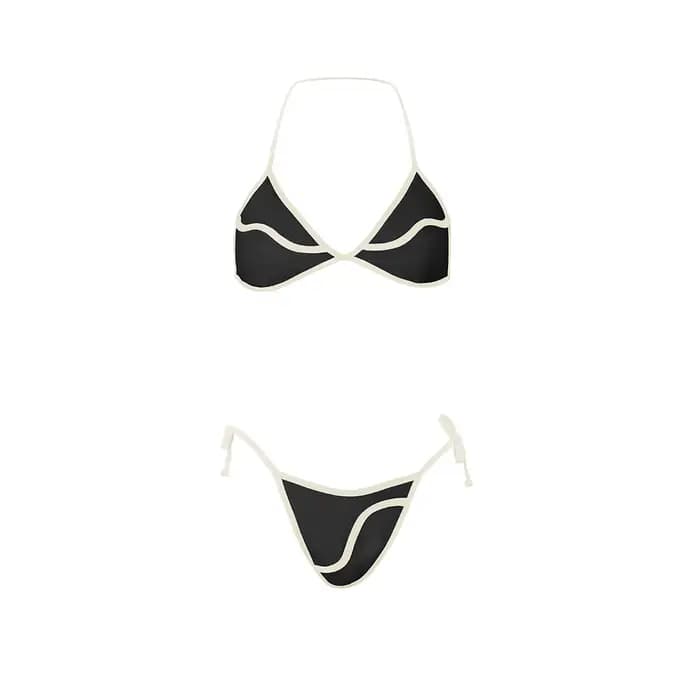 Sexy 3 pièces ensemble Bikini Micro