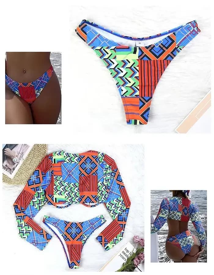 Maillot de bain deux pièces sexy pour femme
