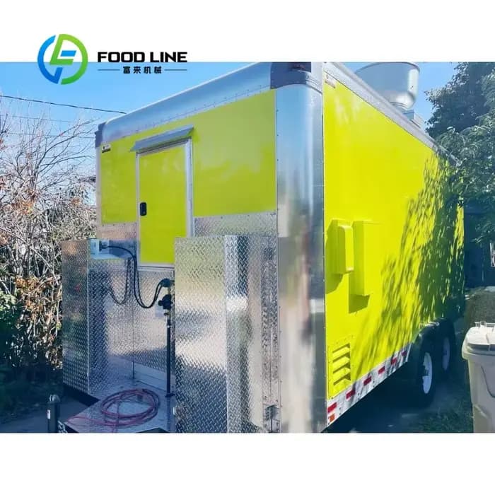 Chariots de vendeur de café Kebab personnalisés, remorque de nourriture Mobile pour poulet, boulangerie, support pour Hot-Dog, vente de rue, prêt pour les affaires