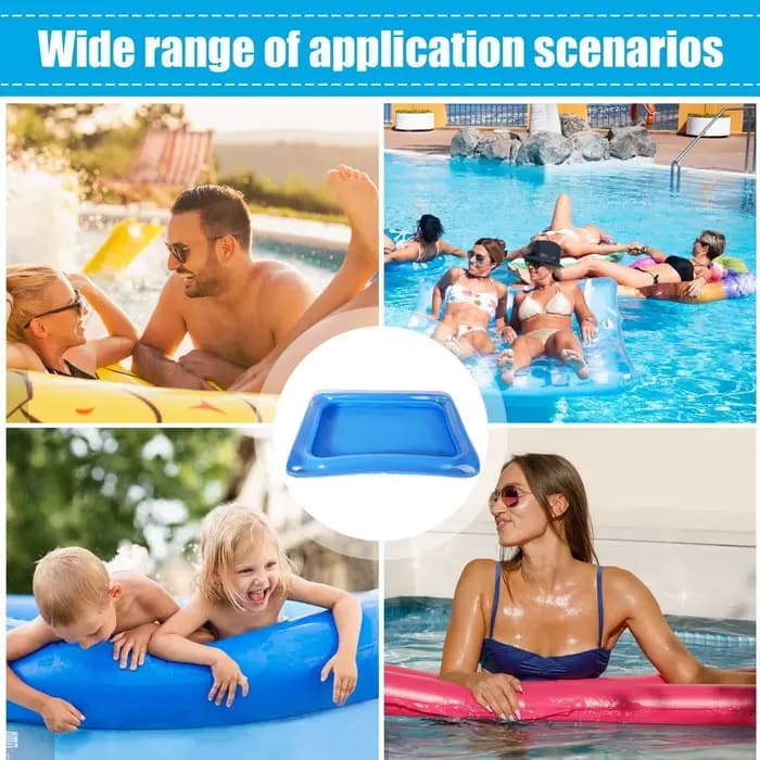 Bac de rinçage des pieds gonflable pour piscine