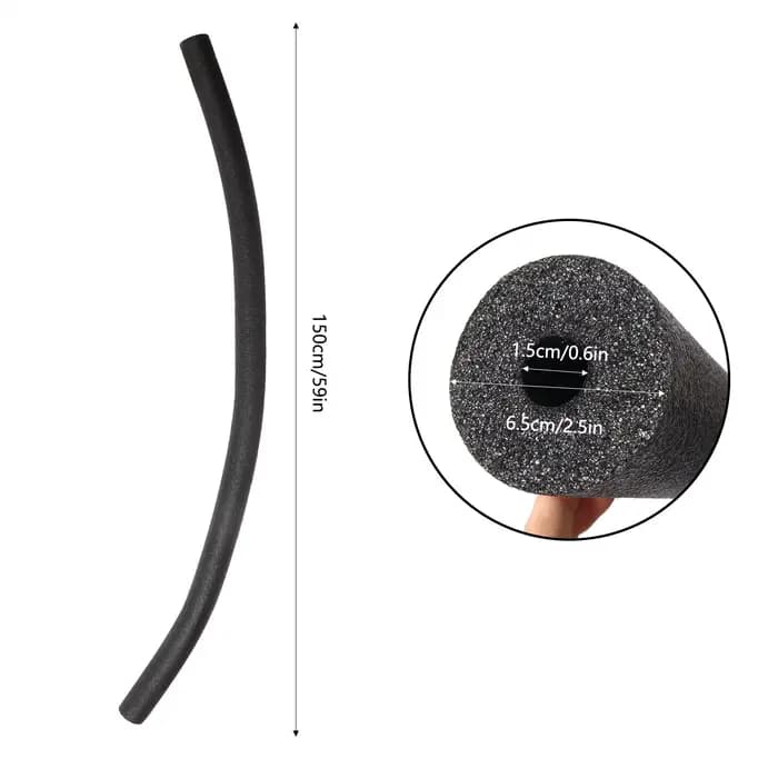 Nouilles de piscine 150cm, Tube de natation flottant, aide à l'entraînement, barre en mousse pour aquatiques, accessoires de Sports aquatiques pour enfants et adultes
