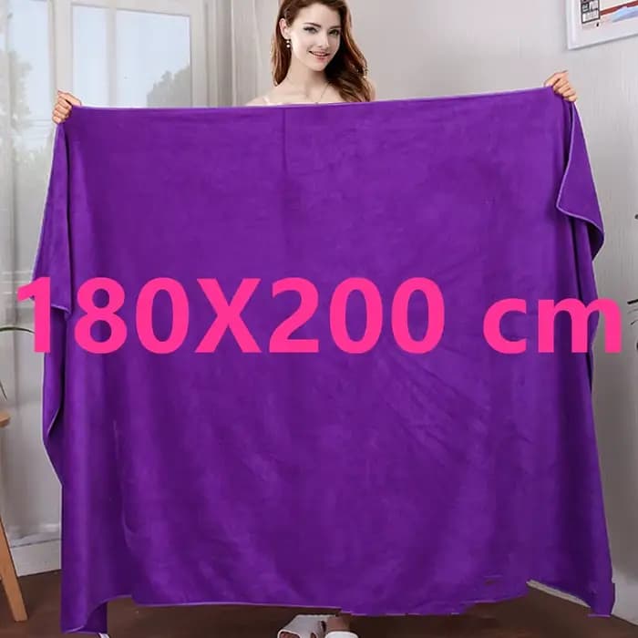 La nouvelle serviette de bain en microfibre est super absorbante, douce et à séchage rapide, très grande serviette de bain, sports de voyage polyvalents