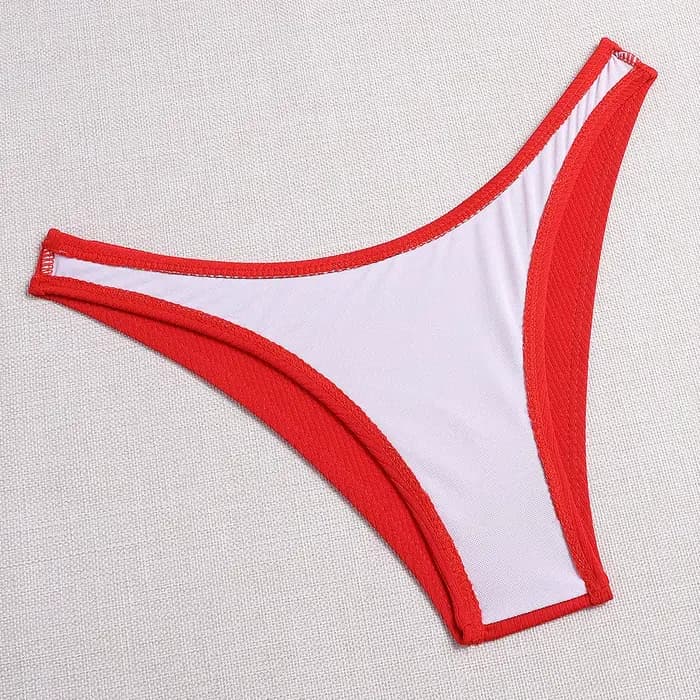 Maillot de bain sexy à poitrine croisée pour femme