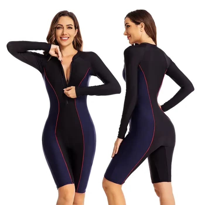 Maillot de bain à manches longues pour femme
