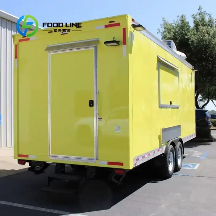 Chariots de vendeur de café Kebab personnalisés, remorque de nourriture Mobile pour poulet, boulangerie, support pour Hot-Dog, vente de rue, prêt pour les affaires