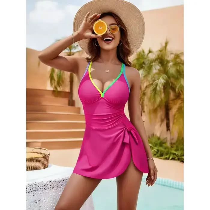 Maillot de bain menstruel une pièce pour femme et adolescente