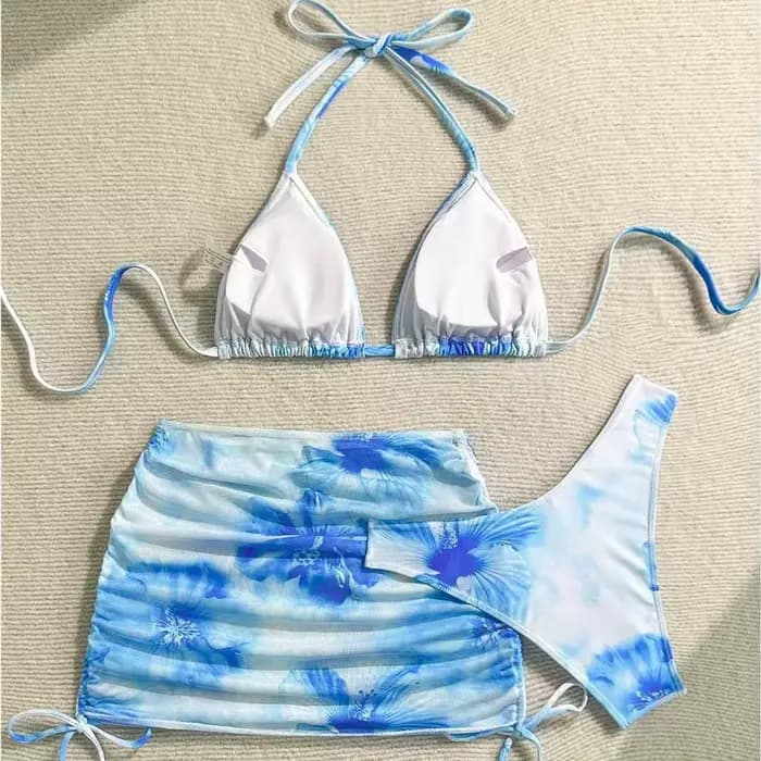 Ensemble bikini sexy 3 pièces pour femme