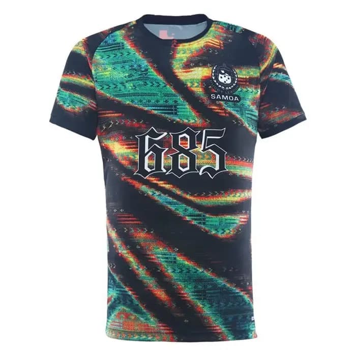 Maillot de rugby d'entraînement domicile Samoa 2025/26 pour enfants - Tailles homme S-5XL Confortable Respirant Qualité Parfaite !
