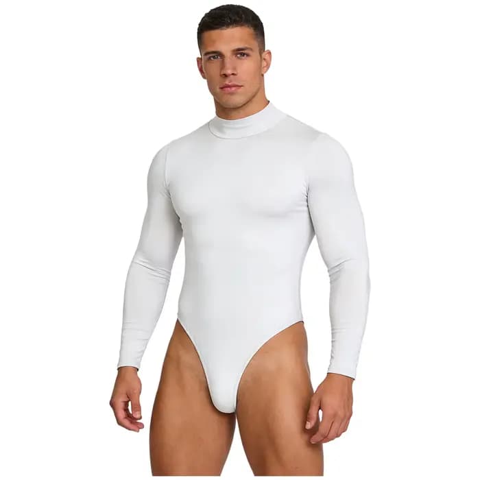 Maillot de bain une pièce pour homme à manches longues