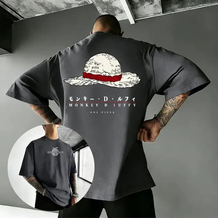 T-shirt One Piece Anime Luffy pour Hommes et Femmes, T-shirt graphique d'été, Streetwear décontracté à manches courtes, Nouvelle mode 2026, Imprimé cartoon