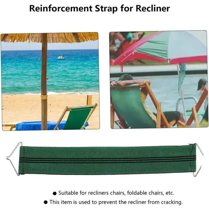 6 pièces de rechange pour chaise longue
