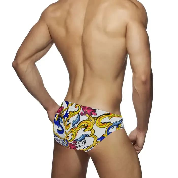 Culotte de bain blanche Sexy pour hommes