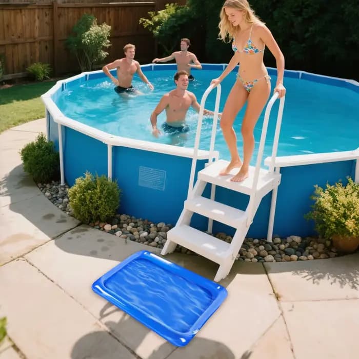 Bassin de lavage de pieds gonflable pour piscine, bac de rinçage pour enfants, adolescents, adultes, propriétaires de maison, voyageurs, plage, camping