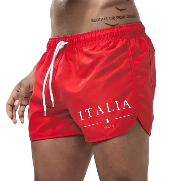 Shorts de plage pour hommes, imprimés, décontractés, à séchage rapide, pour le surf, la natation, le jogging en plein air, shorts de sport tendance