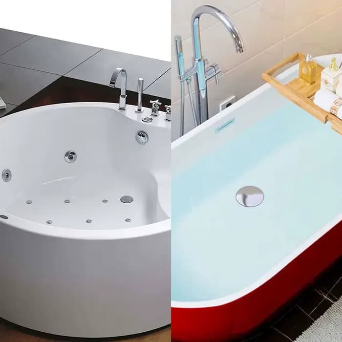 Bouchon de vidange de remplacement pour baignoire, en laiton, accessoires de salle de bains