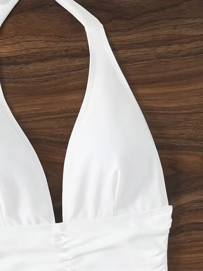 Maillot de bain halter pour femme