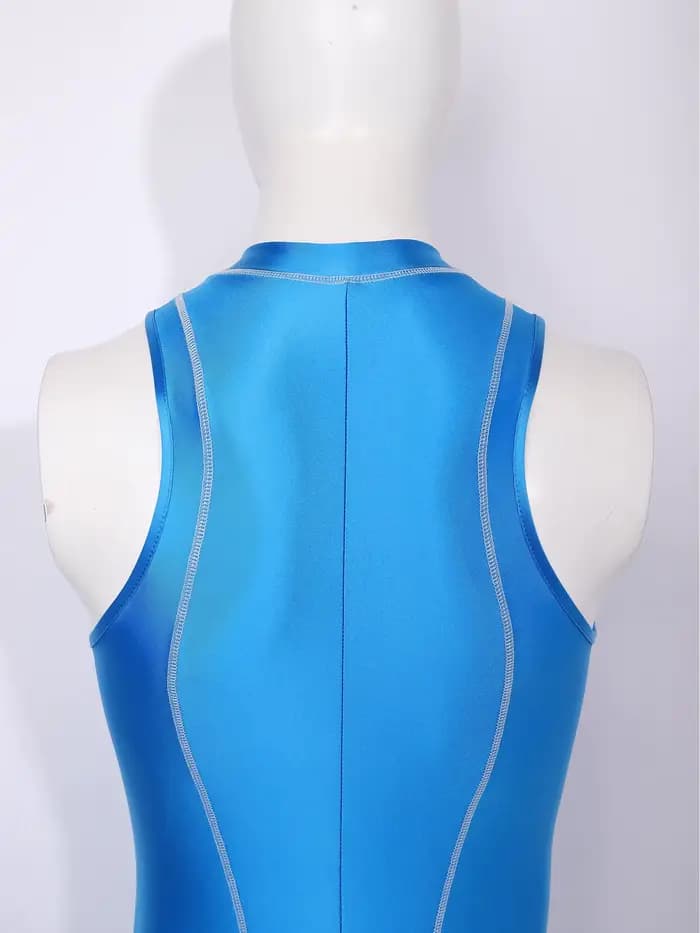 Maillot de bain une pièce brillant pour homme
