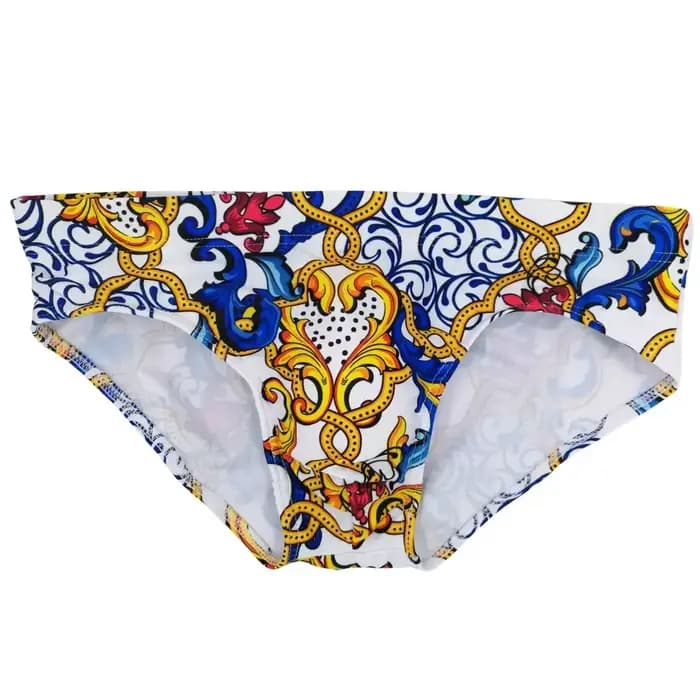 Culotte de bain blanche Sexy pour hommes