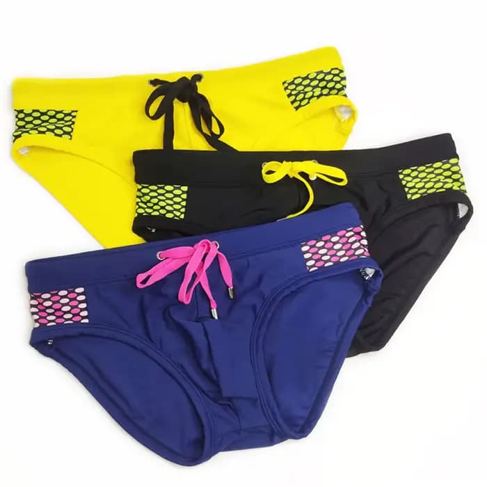 Slip de bain pour hommes Sexy natation court été Sport nautique pantalons de plage marque maillot