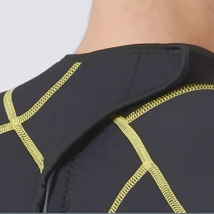 Combinaison de surf shorty à manches courtes pour homme