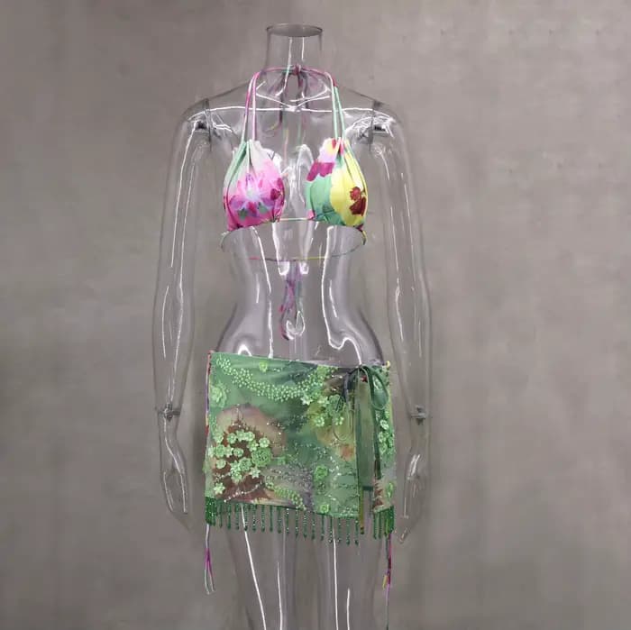 Maillot de bain une pièce 2026 avec jupe