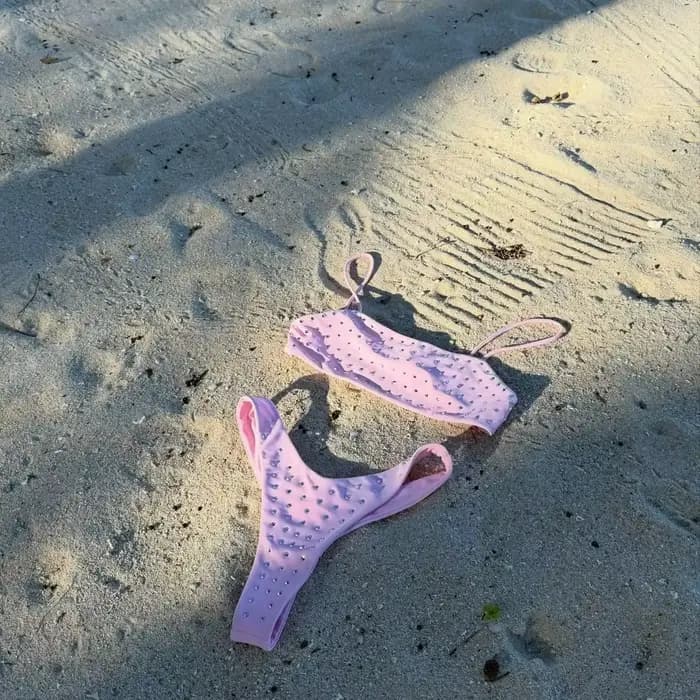 Strass maillot de bain