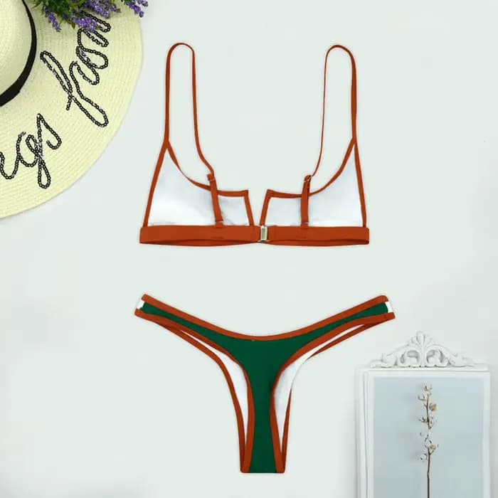 Maillot de bain 2 pièces pour femme