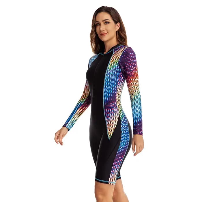Maillot de bain à manches longues pour femme