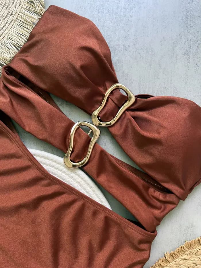 Maillot de bain une pièce ovale 2026 Nouveau