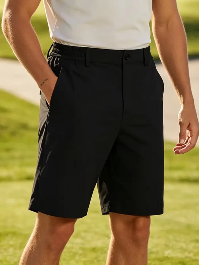 Shorts de golf pour hommes, shorts légers, shorts à séchage rapide, shorts extensibles, shorts décontractés pour le travail et la randonnée
