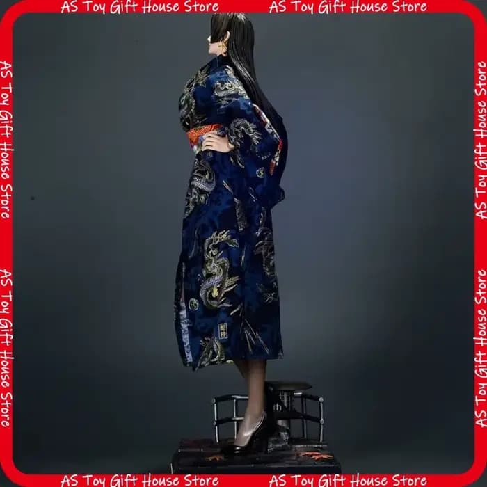 Figurine d'anime One Piece Boa Hancock de Yile Dongman, grande taille, haute qualité, modèle kimono, jouet de collection décoratif pour bureau