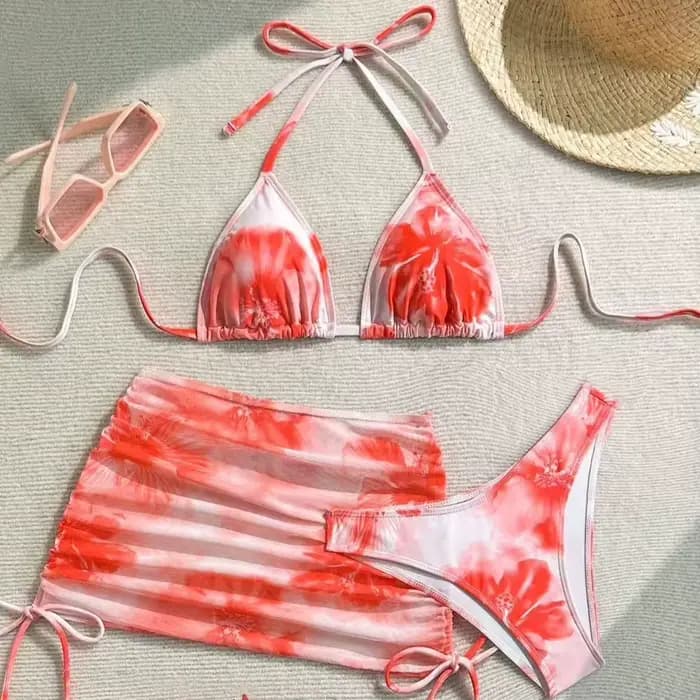 Ensemble bikini sexy 3 pièces pour femme